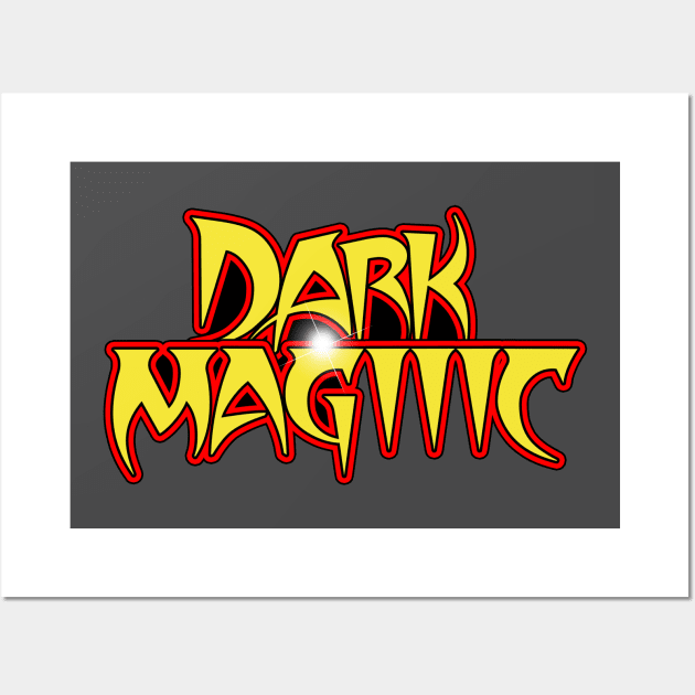 Dark Magic T-Shirt (Red) Wall Art by Jason Inman (Geek History Lesson)